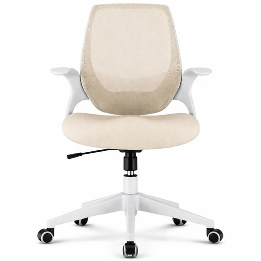 Chaise de Bureau Ergonomique avec Dossier Ajustable et Tissu Respirant