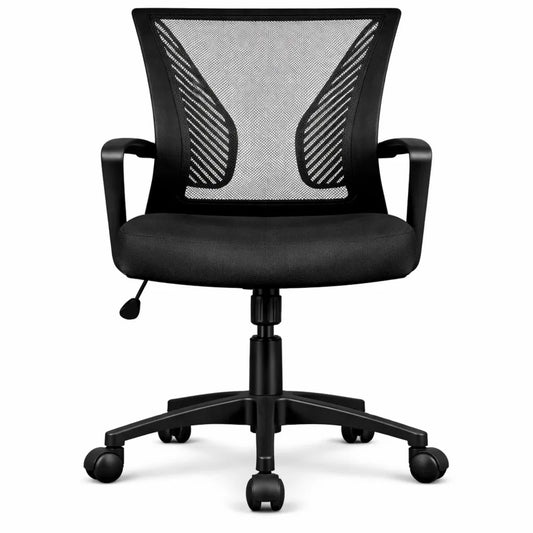 Chaise de Bureau Ergonomique Réglable avec Dossier en Maille