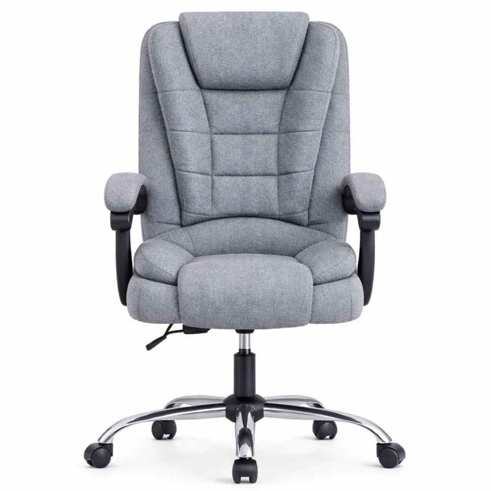 Chaise de Bureau Ergonomique Inclinable avec Assise Confortable