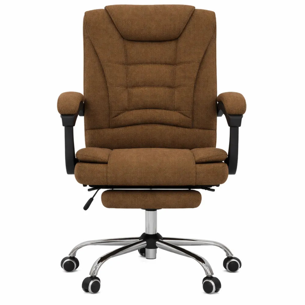 Chaise de Bureau Ergonomique Réglable avec Repose-Pied