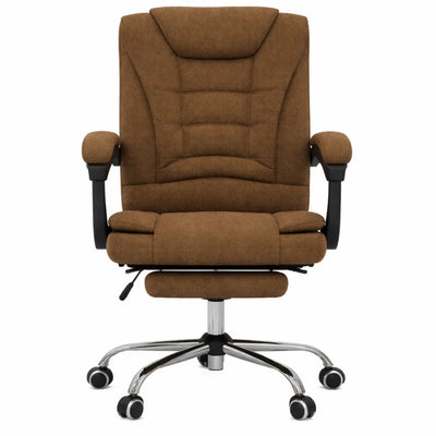 Chaise de Bureau Ergonomique Réglable avec Repose-Pied