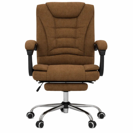 Chaise de Bureau Ergonomique Réglable avec Repose-Pied